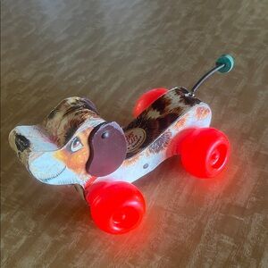 Fisher-Price Pull-Along Dog Little Snoopy with Wheels